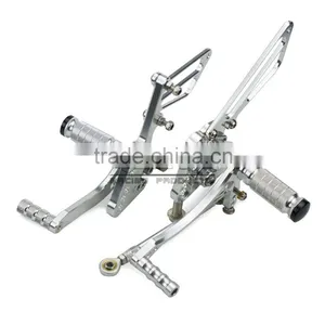 ARS-K5 Special Design CNC Adjustable Front Rider Footrests Motorcycle for Suzuki GSXR 1000 05-06 thumbnail-6