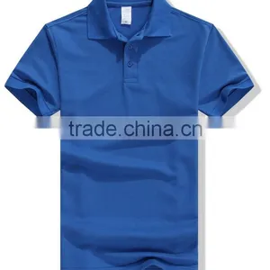 100% Cotton Men Polo Shirt Customize Logo Wholesale thumbnail-3