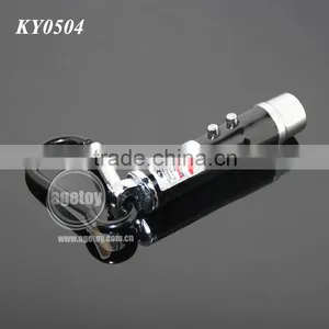 Aluminum Carabiner Personality UV Money Detector Electric Light Mini Flashlight Lamp LED Torch With Keyring thumbnail-3