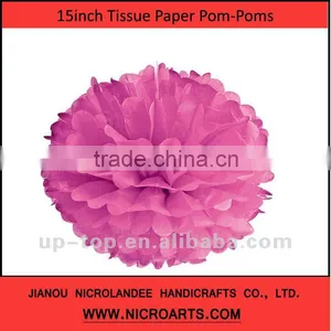 Colorful Tissue Wedding Flowers For Party Decoration thumbnail-1