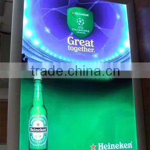 Edgelight AF13 Clip Type Single Side Advertising Display Rectangle Aluminous Light Box Made in Shanghai China thumbnail-3