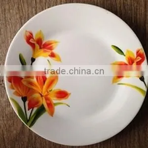 Food Ceramic Platter For Children/Porcelain Round Dinner Plate Set/High Quality Cheap Porcelain Candy Dish For Kids thumbnail-5
