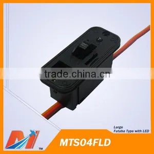 Maytech Large Switch Harness Futaba Type With LED Light On-off for Helicopter thumbnail-1