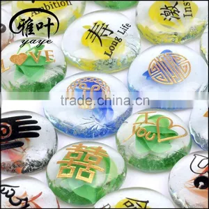 Glass Beads Stones Engraved Wholesale thumbnail-2