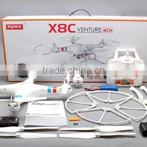 2015 Hot Selling High Quality Factory Prices 4CH 2.4G Syma Drone X8C Remote Control Quadcopter Helicopter With HD Flying Camera thumbnail-1