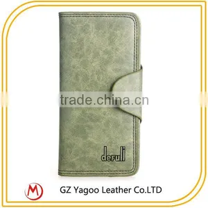 Unisex Unique Clutch Purses OEM Leather Multi-function Wallet thumbnail-5
