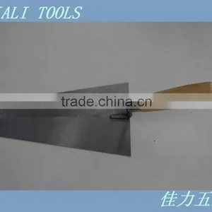 Wooden Hand Trowel /carbon Steel Blade Bricklaying Trowel thumbnail-2