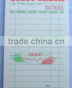 TimiPaper CT-803SP Hot Sale Cheap Carbonless GUEST CHECKS thumbnail-1
