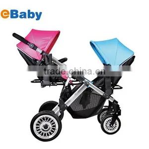 Twins Baby Stroller,single/double Baby Stroller Convertible,Single Stroller Footprint, Holds Double thumbnail-1