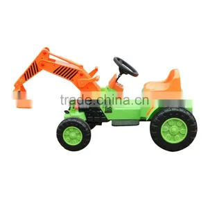 Baby Battery Ride on Toy Excavator Children Car Toy thumbnail-2
