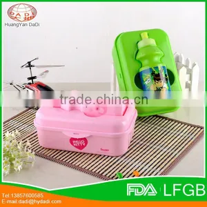 New Style Plastic Food Contaniner , Kids Plastic Lunch Box With Water Bottle Quality Choice thumbnail-3
