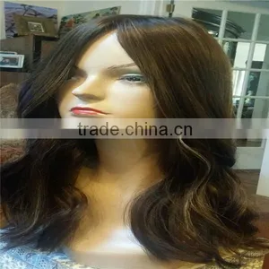 Factory Price Silk Top Jewish Kosher Human Hair Wig thumbnail-4