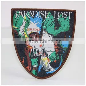 Custom Pvc Rubber Jeans Patch Wholesale,custom Embroidery Woven Patches for Clothing thumbnail-3