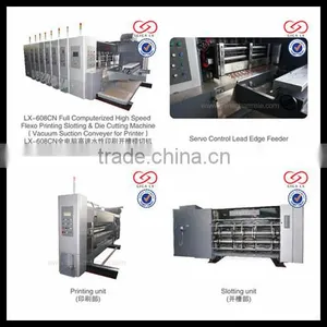 LX 608 Corrugated Cardboard 6 Colour Printing Machine for Cardboard thumbnail-5