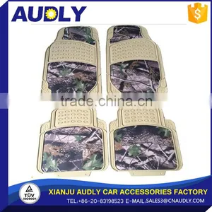 2016 Newest Design Plastic Car All Season Camo Floor Mats thumbnail-1