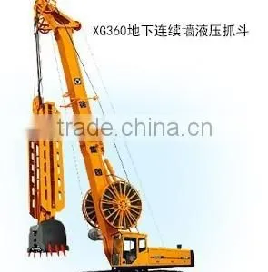XCMG XG360 Diaphragm Wall Grab Rotary Drilling Rig Piling Machinery thumbnail-3