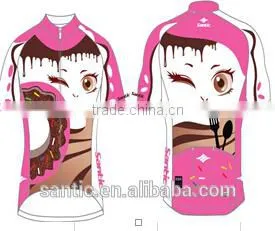 2015 New Style Hot Ladies Bicycle Jersey thumbnail-1