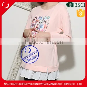 Custom Maternity Clothes Pregnant Women Nursing Top thumbnail-1