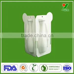 Eco-Friendly Bagasse Pulp Luxury Cosmetic Packaging Boxes thumbnail-1