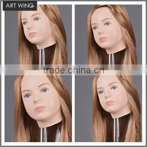Makeup Display Transparent Mannequin Heads Without Face for Wigs thumbnail-1