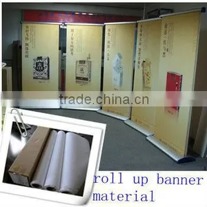 140gsm Bright White Digital Printing Banner Material Polyester Fabric Quality Choice thumbnail-1