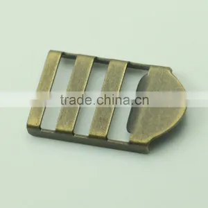 Eco-friendly Metal Iron 20mm Antique Ladder Lock Buckle for Strap thumbnail-4
