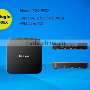 TX3 PRO Android 6.0 Amlogic S905X Web Browser Internet tv Box VP9 HDR 4K KODI H.265 Free Web tv Internet tv Programs thumbnail-6
