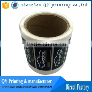 OEM Printed Permanent Adhesive Labels,matt Laminated Permanent Paper Sticker thumbnail-4