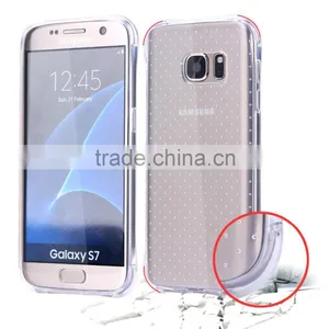 Hybrid Shockproof Transparent Case Cover for Samsung Galaxy s7 thumbnail-1