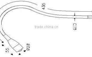 Modern Reading Light LED Hotel Gooseneck Wall Lamp (SC-E101A) thumbnail-5