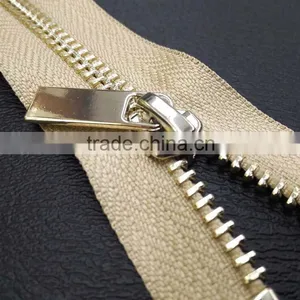 Manufacturers Selling Wholesale 5# Y Teeth Metal Zippers, Open End Zipper for Bags Clothing thumbnail-4