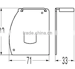 38mm Head of Roller Blind thumbnail-2