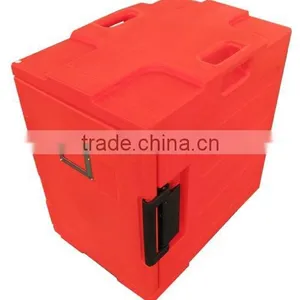 86L Portable Commercial Food Pastry Warmer Case Hot Box Cabinet Plastic Non-electric thumbnail-2