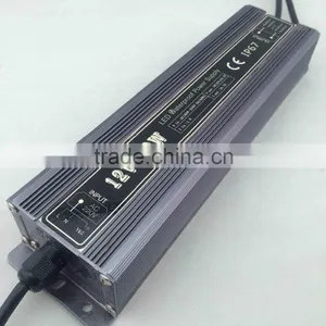 IP67 CE Rohs Certificates DC12V AC90-130V /AC170-250V 24V 200w Power Supply thumbnail-4