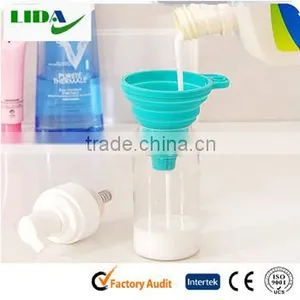 Kitchen Tools Eco-friendly Food Grade Silicone Folding Funnel KIT503 thumbnail-1