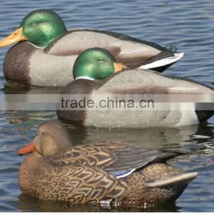 Mallard Drake Greenhead Flocking Kit Duck Hunting Device Plastic Duck Hunting Decoy thumbnail-6