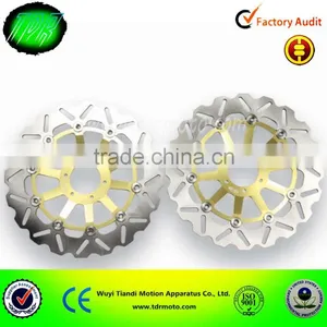 3% Discoumt of High Quality Wavy Floating Brake Disc Rotors for Hon.da thumbnail-1