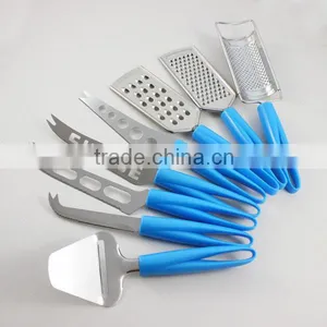 Plastic Handle Cheese Knife, Cheese Grater and Cheese Slicer thumbnail-1