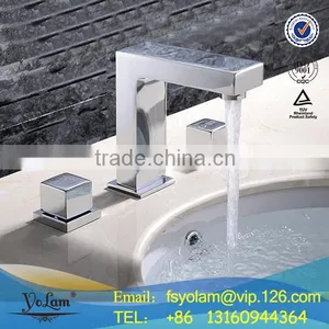Royal Style Metered Faucet, Brass Wall Mounted Basin Faucet. thumbnail-1