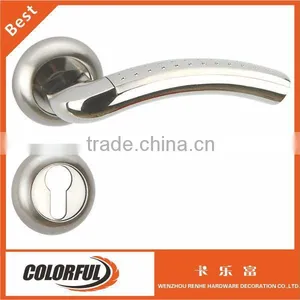Zamac Diecast Glossy Chrome Russian Special Door Handles and Locks thumbnail-1