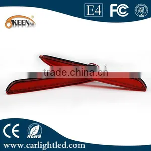 Red Led Rear Bumper Reflector Lamp Bulb Reflector for Mazda 3 Rear Bumper thumbnail-1