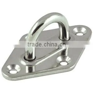 6mm Stainless Steel Diamond Eye Plate thumbnail-1