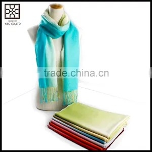 2016 New Design 34%Silk 43%Wool 23%cashmere Jacquard Scarf Pashmina Shawl thumbnail-4