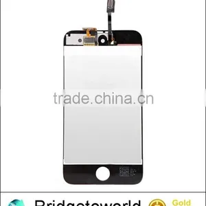 Black & White LCD Screen For IPod Touch 4 Spare Part thumbnail-1