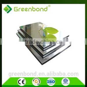 Greenbond Pvdf Film Flexible Mirror Material Aluminium Composite Panel Acm Panel thumbnail-1