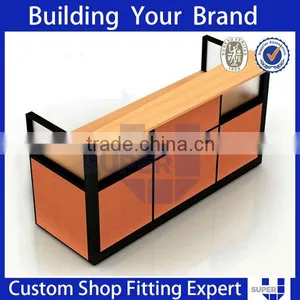 Shopping Mall Shop in Shop Retail Cashier Counter Timber Display Counter thumbnail-3