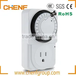 Hot Sell 24 Hours 120V Mechanical Timer Power Socket thumbnail-1