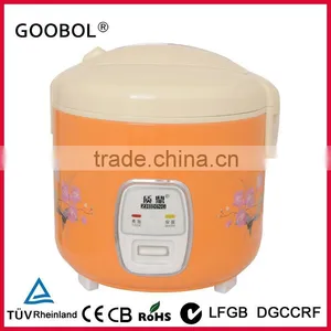 Orange Electric Rice Cooker With Fullbody thumbnail-1