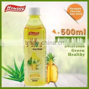 China 500ml Long Label Bottled Aloe Juice Drink thumbnail-6