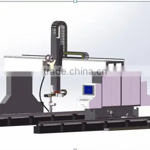 Gantry Welding Robot of Intersecting Lines on Cylindrical Shell and Head thumbnail-1